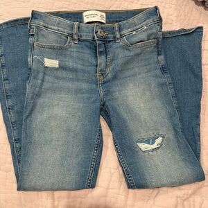 Abercrombie Kids Light Blue Distressed Jeans